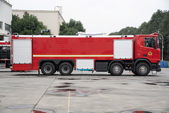 Carro pesado de combate a incêndios de água e espuma de 25000L Veículo especializado China Factory