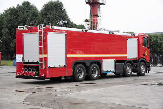 Carro pesado de combate a incêndios de água e espuma de 25000L Veículo especializado China Factory