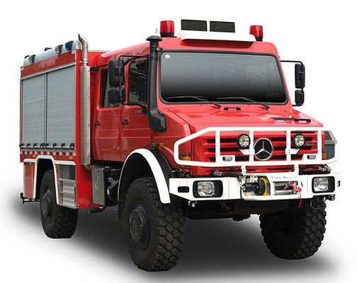 Unimog 4X4 Resgate Florestal Caminhão de Combate a Incêndios Preço Veículo Especializado China Fábrica