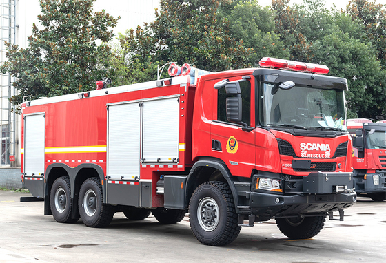 Scania 8T Camião de Combate a Incêndios de Espuma de Água Veículo Especializado de Boa Qualidade China Manufacturer