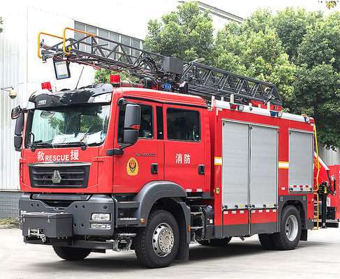 Sinotruk Sitrak 18m escada aérea caminhão de bombeiros de resgate veículo especializado China fábrica