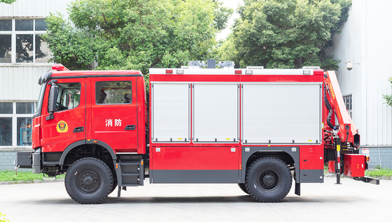 Veículo de emergência de resgate de incêndio Beiben
