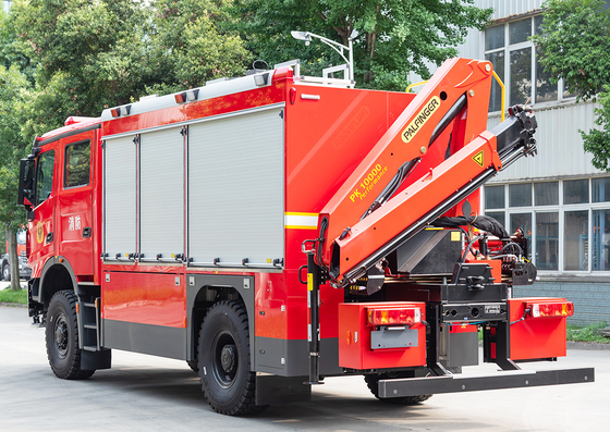 Veículo de emergência de resgate de incêndio Beiben