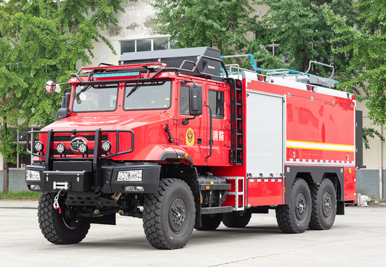 FAW Jiefang Equipamento de todo o terreno Caminhão de combate a incêndios Veículo especializado Fábrica da China