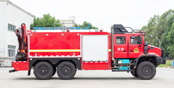 FAW Jiefang All Terrain Rescue Fire Fighting Truck Veículo especializado China Factory