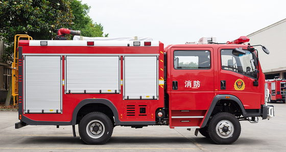 Sinotruk Howman Pequeno caminhão de combate a incêndios de espuma de água bom preço China fábrica