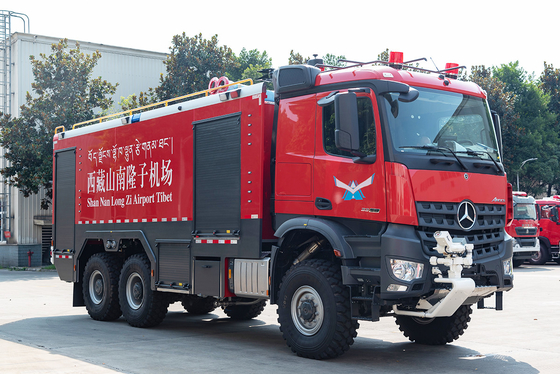 Mercedes-Benz Aeroporto Caminhão de Combate a Incêndios Arfff Veículo Preço Veículo Especializado China Fábrica