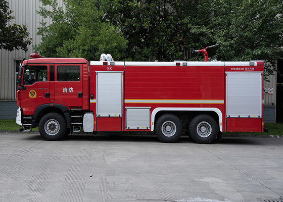 Sinotruk HOWO 12000L caminhão de bombeiros de resgate industrial com bomba e monitor preço do veículo especializado China fábrica