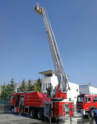 Sinotruk HOWO 32m escada aérea resgate caminhão de combate a incêndio veículo especializado preço China fábrica