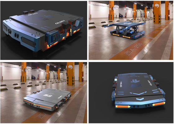 Robô Carro-móvel para carros de levantamento automaticamente para o salvamento da emergência