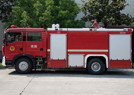 Sinotruk HOWO 8T caminhão de combate a incêndios de água e espuma de boa qualidade veículo especializado China fábrica
