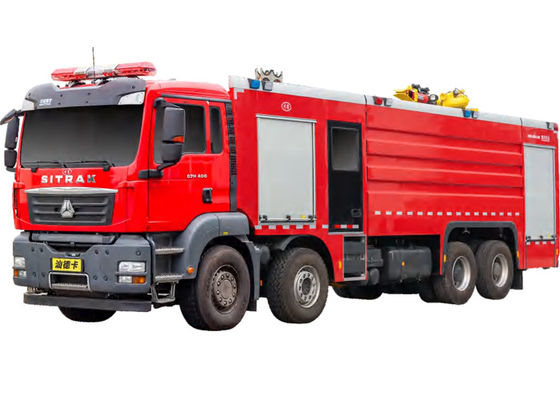 SINOTRUK SITRAK 18T Caminhão de bombeiros pesado de água e espuma Veículo especializado Fábrica da China
