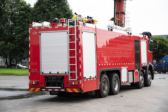 18000L Mercedes Benz Heavy Duty Fire Truck com poder de cavalo 580