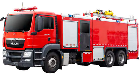 Carro de bombeiros resistente do HOMEM de Alemanha com o tanque da água 12000L e da espuma