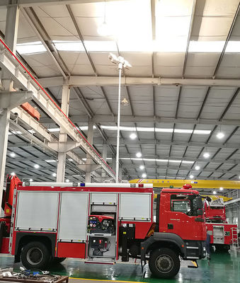 Carro de bombeiros especial do salvamento do HOMEM de Alemanha com guincho &amp; guindaste &amp; gerador