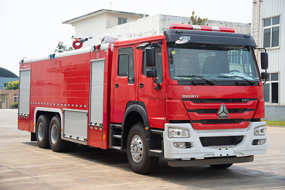 Sinotruk HOWO 16T Tanque de água Combate a incêndios Caminhão de incêndio Motor de incêndio bom preço China Fábrica