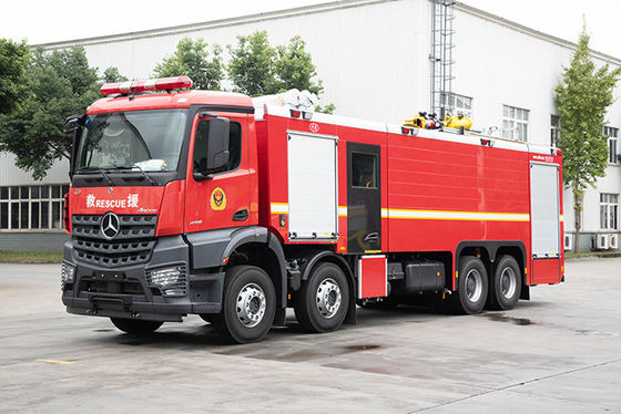 Fonte de água do caminhão de Mercedes Benz Heavy Duty Fire Fighting para construções altas