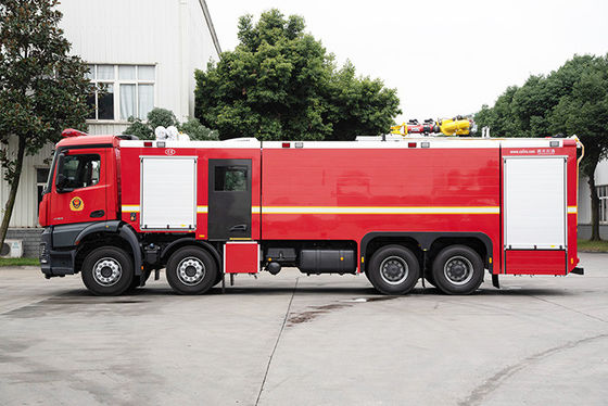 Fonte de água do caminhão de Mercedes Benz Heavy Duty Fire Fighting para construções altas