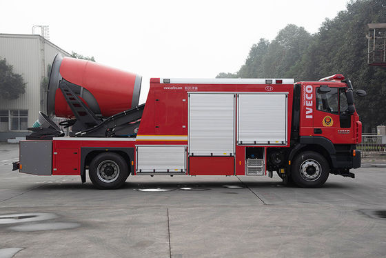 Caminhão especial da luta contra o incêndio da exaustão do fumo de SAIC-IVECO HONGYAN com o tanque de água 2T