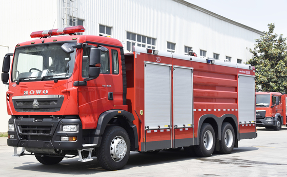 Sinotruk HOWO tanque de espuma de água caminhão de incêndio preço baixo especializado China fabricante